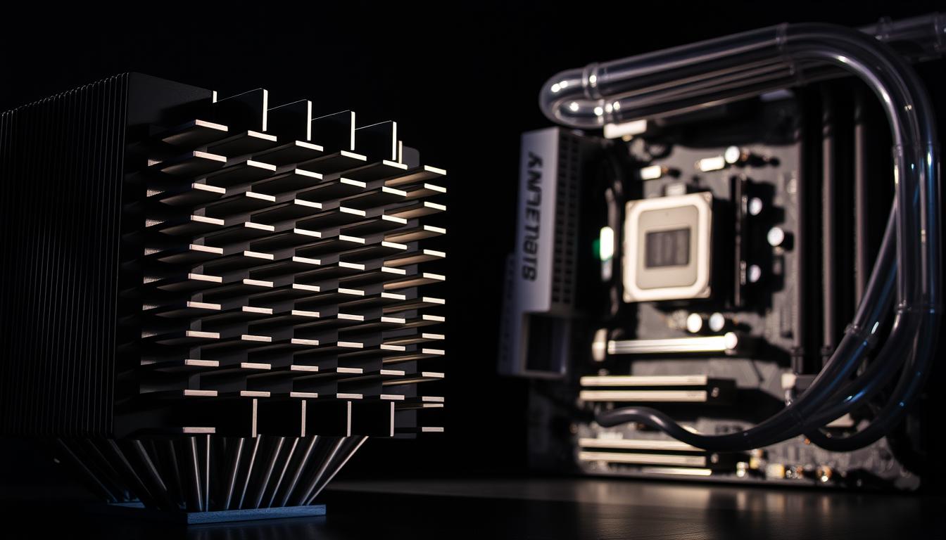 are heat sinks better than water cooling