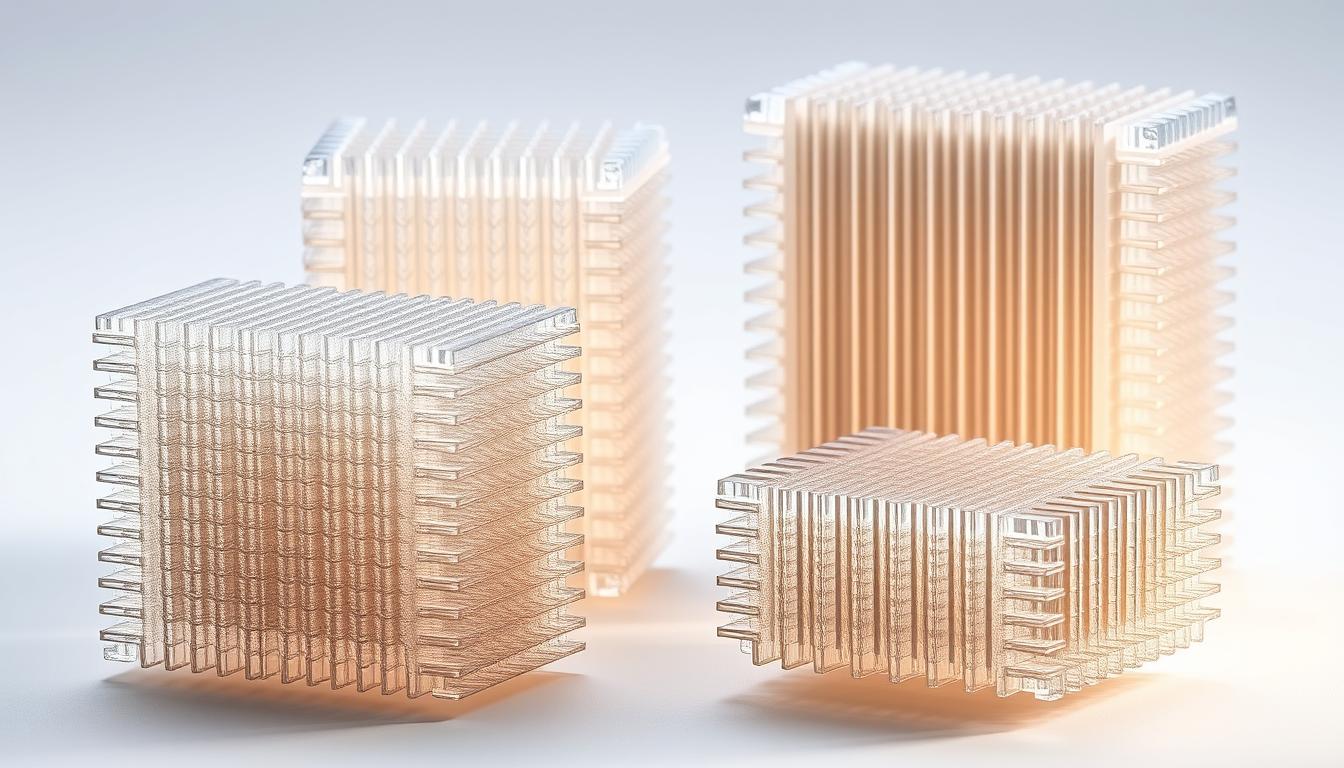 can plastic be used for a heat sink