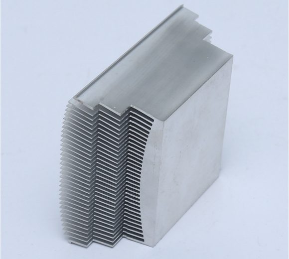 Skived heat sink